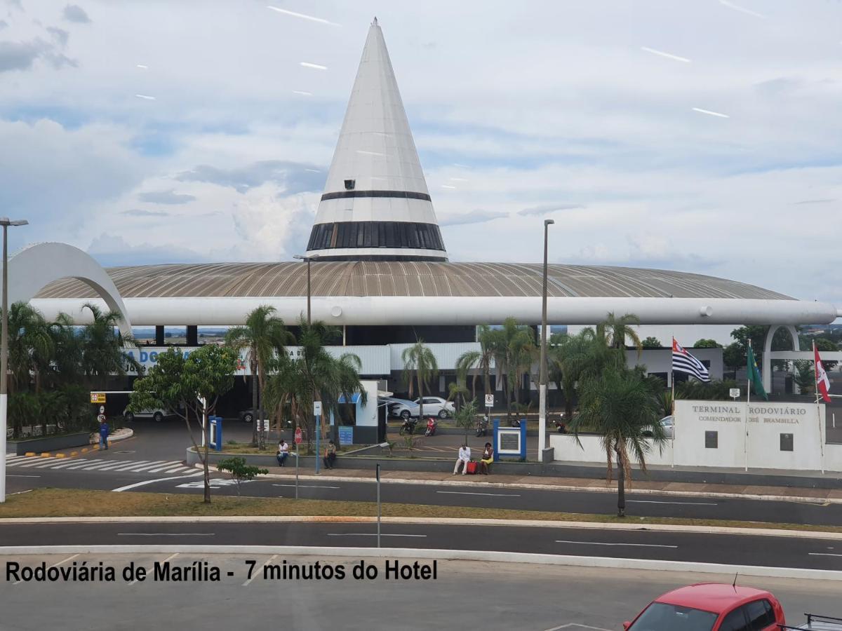 Hotel Sta Mônica Marília Esterno foto